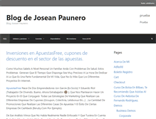Tablet Screenshot of paunero.com